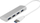 USB hub Deltaco UH-484, 4 porta, USB 3.2 Gen 1, argjendtë