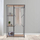 Rafth këndor Homestyling KO-NB1510450, 170 cm, i bardhë