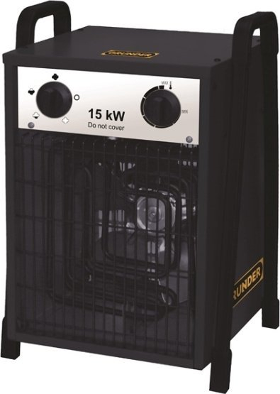 Ngrohës industrial Grunder IFJ04-150C, fuqi e lartë, portativ, gri