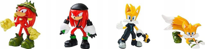 Set figurina Sonic Prime Superbuzz, 12 figura për koleksion, për kalamaj, shumëngjyrësh