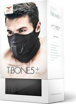 Спортска маска Naroo T-BONE 5+, заштита од УВ, сива