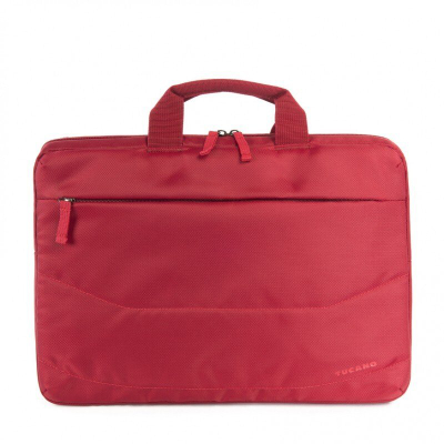 Çanta për laptop Tucano Idea BU-BIDEA-WM-R, 15.6", me maus pa tel, e kuqe