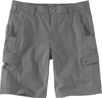 Pantallona të shkurtra cargo Carhartt Relaxed Ripstop, 11", për burra, masa 34, ngjyra steel