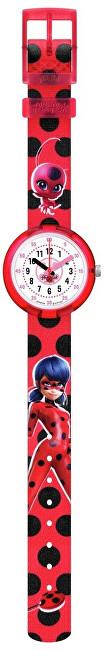 Orë për fëmijë Flik Flak Miraculous Ladybug ZFPNP106, e kuqe