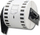 Rrip etikete Qoltec për Brother DK-22205, 62mm x 30.48m, i bardhë me printim të zi