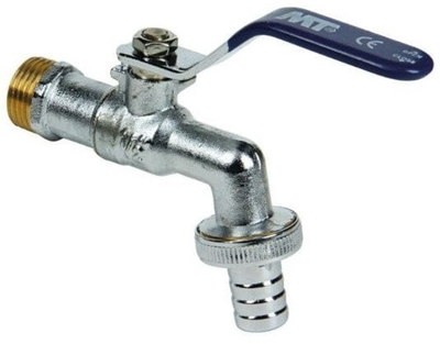 Valvul kopshti MT Garden Valve 414602020, 3/4" x 3/4", jeshile