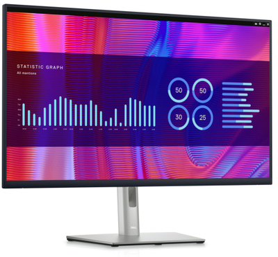 Monitor Dell P3223DE, 31,50", IPS, QHD, i zi/i argjend
