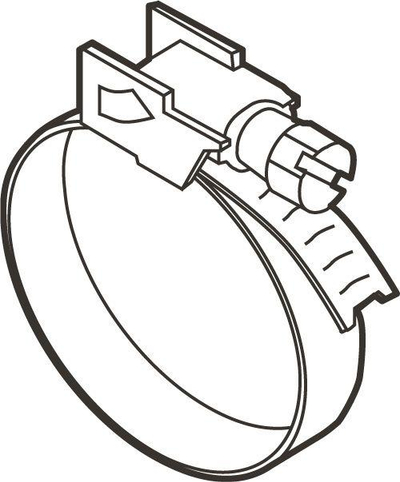 Копча Pentair PSE-090 за монтирање на конзоли на цевка, 5/4\"-3\" 976935-000