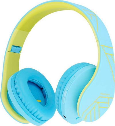 Kufje pa tela për kalamaj Powerlocus P2, BT 5.3, SD, blu, set 2 copë