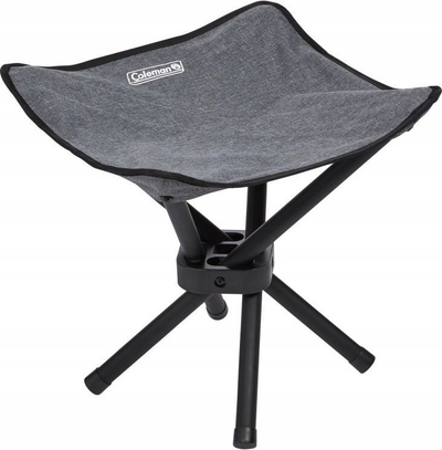 Stol kampingu Coleman Outdoor Stool 2176136, çelik, palosës, gri