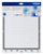 Tapet standard ngjitës Brother CADXMATSTD12 ScanNCut SDX, 30.5 x 30.5cm, vjollcë bardhë