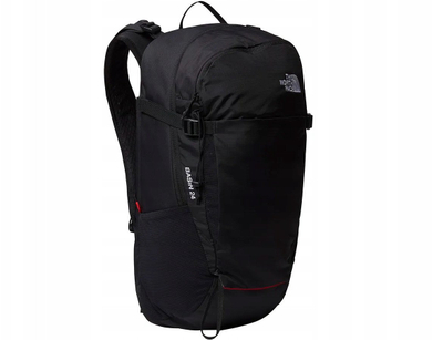 Çantë shpine The North Face Basin 24, 24L, material sintetik, e zezë