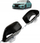 Set dalje shterpash Oneway për BMW 3 Series G20 G21 M-Pack 2018-2022, çelik inox i zi