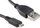 Kabllo Gembird AM-MBM5P, USB - Micro USB 2.0, 1m, e zezë 
