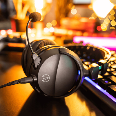 Kufje Audio-Technica ATH-GL3, të zeza