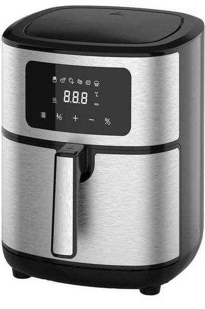 Fritezë ajri Standart AF80B-R, 8 L, 1500 W, argjendtë
