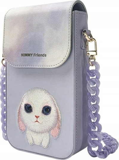 Сет чанти Nimmy 3in1, паричник, држач за телефон и кабли, шарен