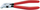 Pincë diagonale Knipex, 45ST, e kuqe