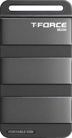 SSD i jashtëm TeamGroup T‑Force M200, 1TB, USB 3.2, i zi