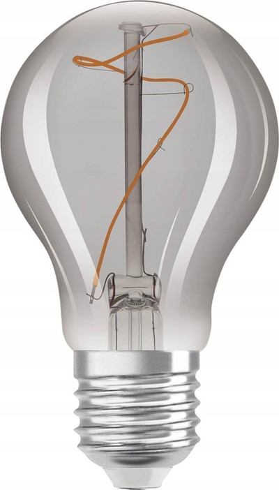 Llambë OSRAM Vintage 1906 LED Globe, 3.4W, me bazë E27, xham smoke