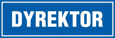 Pllakë dere PROCERA TDC Sign BH-PB009BHPN, Director, për zyra