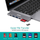 Hub Choetech, HUB-M14, USB-C, 2x USB-A 3.0, HDMI 4K, PD 100W, lexues karte