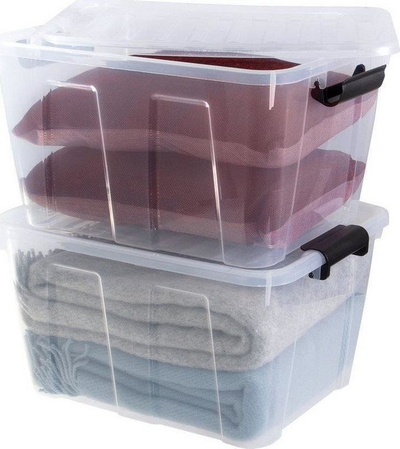 Kuti organizimi Home Box PT 2238, 8L, plastike, gri