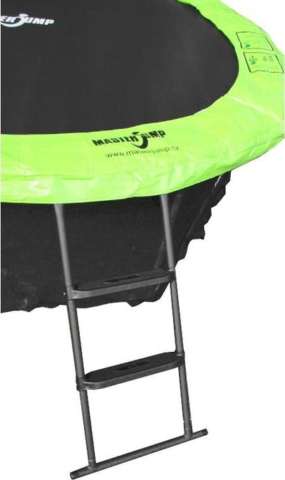 Shkallë për trampolinë Master Ladder 98 cm, deri 120 kg, ngjyrë argjendtë