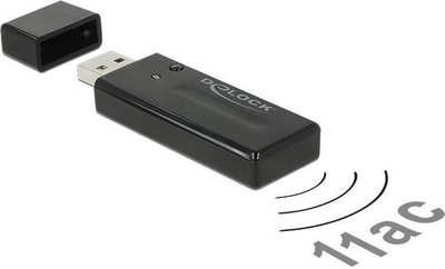 Adapter WiFi USB DeLOCK 12463, Dual Band, 867 Mbit/s, i zi