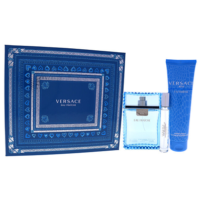 Set për trup Versace Eau Fraiche Man, EDT 100 + 10 ml & xhel dushi 150 ml