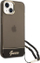 Mbrojtëse telefoni Guess GUHCP14SHGCOHK për iPhone 14, hardcase, me rrip dekorativ, e zezë