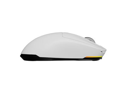 Maus lojërash Genesis Zircon 660, pa kabllo, optik, i bardhë