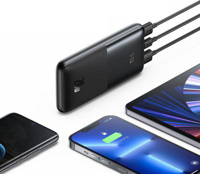Powerbank Baseus Bipow Pro, 10000mAh, 20W, i zi
