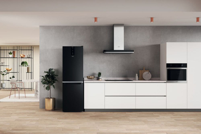Frigorifer Whirlpool W7X 82O K, 335L, 191cm, Blacksteel i zi