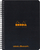 Тетратка со спирала Rhodia Wirebound, A5+, страници со точки, црна