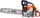 Sharrë me benzinë NAC CST52-45-01AC, 3HP, shufër 45cm, portokalli