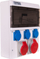 Panel furnizimi elektrik Tarel 6634-000, 16A 32A 400V, 3x16A 250V, IP44