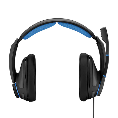 Kufje EPOS | Sennheiser GSP 300, 2m kabllo, 290g, të zeza/të kaltra