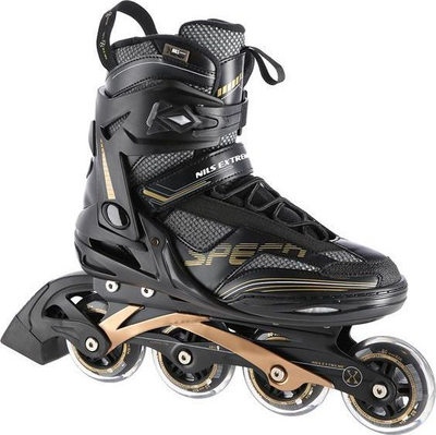 Patina inline Nils Extreme NA2150, rrota 80mm, madhësia 44, e zezë