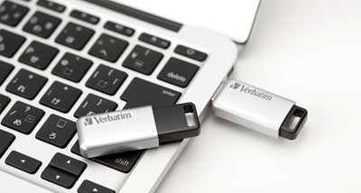 USB Verbatim Store n Go Secure Pro, 64GB, USB 3.0, argjendtë