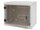 Kabinet muror Triton 19", 15U, 595mm, derë xhami, gri