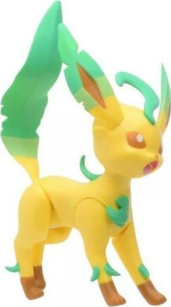 Figurinë aksion Pokémon Jazwares Leafeon, 8 cm, lodër për kalamaj