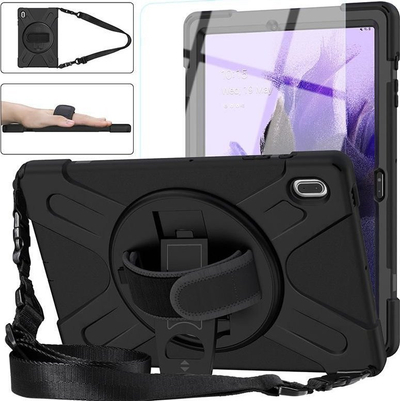 Mbulesë tablet eStuff ES681858, për Samsung Galaxy Tab S9 Plus S8 Plus S7 FE S7 Plus, 12.4"