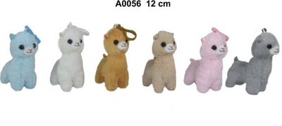 Varëse çelësash Sunday Bikes Alpaca Keychain, 12cm, dizajn MIX, shumëngjyrëshe