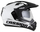 Kaska moto CASSIDA Tour 2.0 Dual 2026, Pinlock ready, vizor dielli, e bardhë e zezë