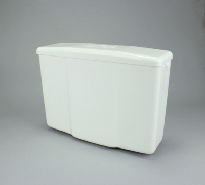 Buton rezervuari Inter-Sano 600-50031, sistem Start-Stop, për rezervuar t’ulët, i bardhë