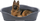 Shtrat plastik për qen Trixie Plastic Sleeper, 68 × 47 cm, ngjyrë kafe