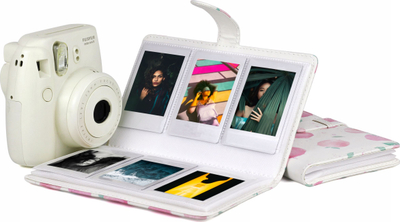Album foto Love Instant Cats Kawaii, 96 foto, Instax Mini, blu me mace
