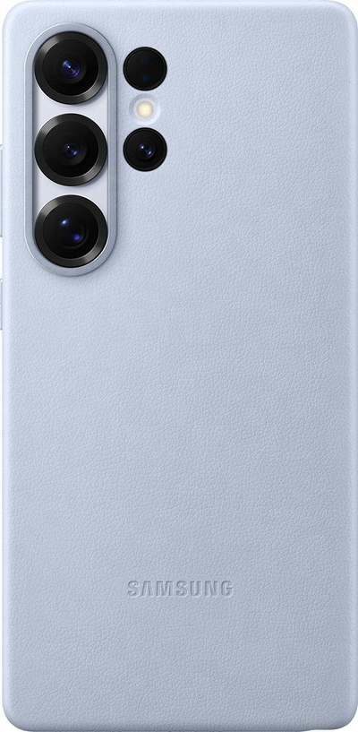 Këllëf telefoni Samsung Kindsuit Galaxy S25 Ultra, lëkurë sintetike, blu e çelët