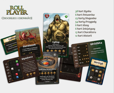 Lodër Ogry Games An expansion pack for Roll Player: Pixies and Familiars